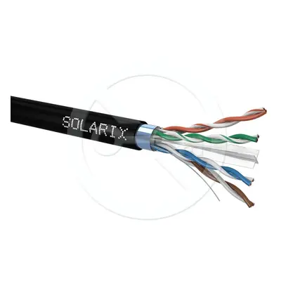 Instalační kabel Solarix CAT6 FTP PE Fca venkovní 500m/cívka SXKD-6-FTP-PE