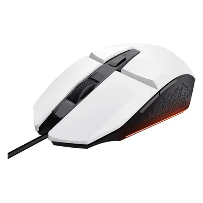 Herní myš Trust GXT109W FELOX Gaming Mouse White