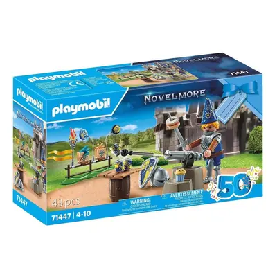 Set figurek a příslušenství Playmobil 71447 Rytířovy narozeniny