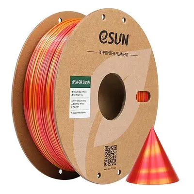 Filament eSUN ePLA-Silk Candy 1kg Red Gold