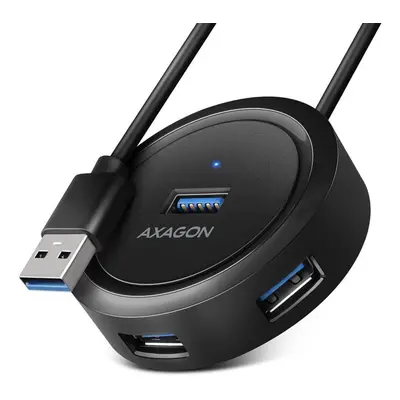 USB Hub AXAGON HUE-P1A ROUND Hub USB-A