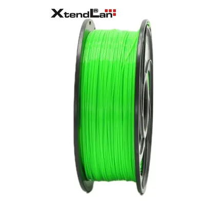 XtendLAN PLA filament 1,75mm zářivě zelený 1kg