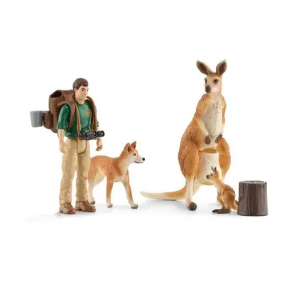 Set figurek a příslušenství Schleich Dobrodružství v outbacku 42623