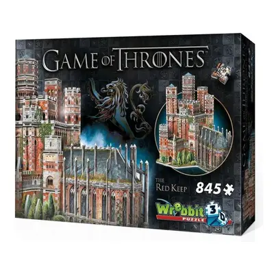 3D puzzle Wrebbit 3D puzzle Hra o trůny: The Red Keep 845 dílků