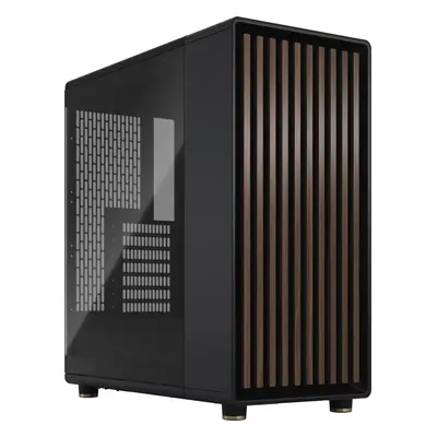 Počítačová skříň Fractal Design North Charcoal Black TG Dark