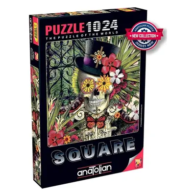 Puzzle Anatolian Čtvercové puzzle Baron v rozkvětu 1024 dílků