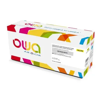 OWA Armor toner kompatibilní s HP CE742A, 7300st, žlutá/yellow