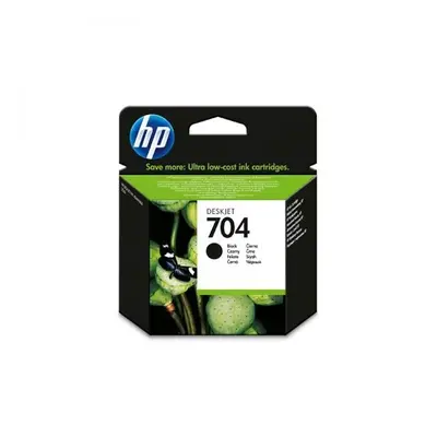 HP originální ink CN692AE, HP 704, černá, 480str., 6mlml, HP Deskjet 2060