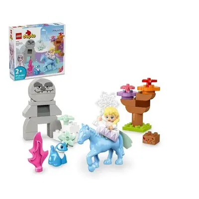 LEGO stavebnice LEGO® DUPLO® | Disney 10418 Elsa a Bruni v začarovaném lese