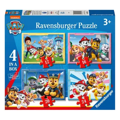 Puzzle Ravensburger 030651 Tlapková patrola 4 v 1