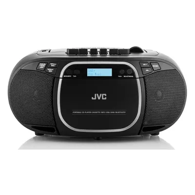 Radiomagnetofon JVC RC-E561B-DAB s DAB+ certifikací