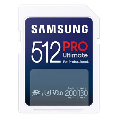 Paměťová karta Samsung SDXC 512GB PRO ULTIMATE