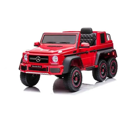 Dětské elektrické auto Mercedes-Benz G63 6x6 AMG Red