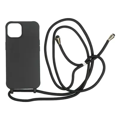 Kryt na mobil Mobile Origin Lanyard Case Black iPhone 14