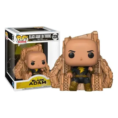 Funko POP Deluxe: Black Adam- Black Adam on Throne