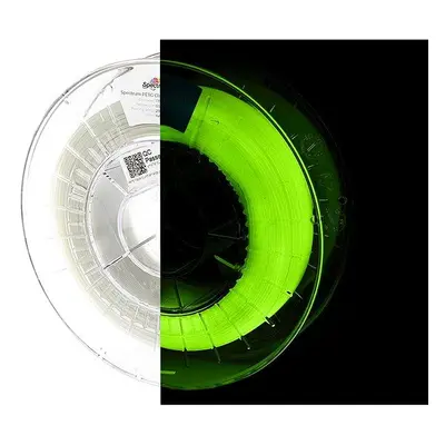 Filament Filament Spectrum PLA Glow in the Dark 1.75mm Yellow-Green 0.5kg