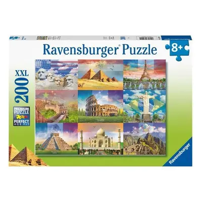 Puzzle Ravensburger puzzle 132904 Světové památky 200 dílků