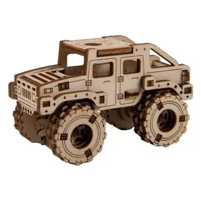 3D puzzle Wooden city 3D puzzle Superfast Monster Truck č.2