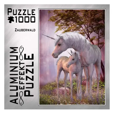 Puzzle Metalické puzzle Kouzelný les 1000 dílků