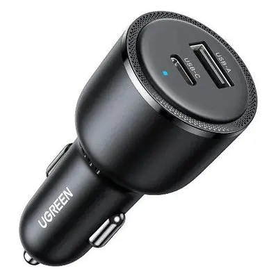 Nabíječka do auta Ugreen USB-C PD+USB-A 63W Fast Car Charger