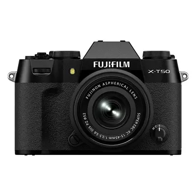 Digitální fotoaparát Fujifilm X-T50 černý + XC 15-45mm f/3,5-5,6 OIS PZ