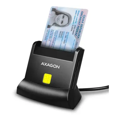 Čtečka eObčanek AXAGON CRE-SM2 Smart card & SD / microSD / SIM card