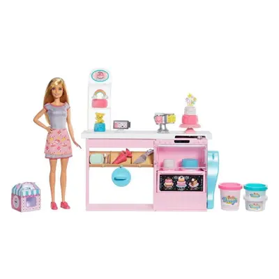 Mattel Barbie Cukrářství herní set s panenkou, GFP59