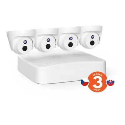 Kamerový systém Tenda K4P-4CR Video PoE Security Kit 4MP, 4-kanálový 4MP PoE NVR + 4 ks 4MP PoE 