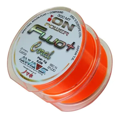 AWA-S Vlasec Ion Power Fluo+ Coral 2x300m 0,203mm 5,09kg