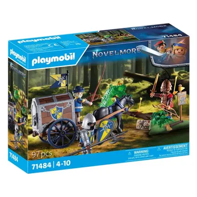 Set figurek a příslušenství Playmobil 71484 Přepadení transportního vozu