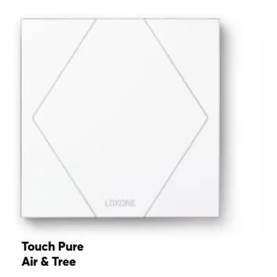 LOXONE Touch Pure Air Bílá