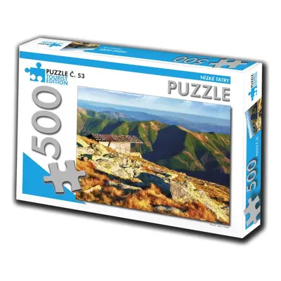 Puzzle Tourist edition Puzzle Nízké Tatry 500 dílků (č.53)