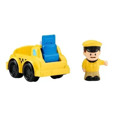 Fisher Price Little People Taxi s řidičem, Mattel CDH60