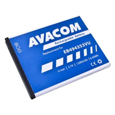 Baterie pro mobilní telefon Avacom za Samsung EB494353VU Li-ion 3.7V 1200mAh pro GT-5570 Galaxy 