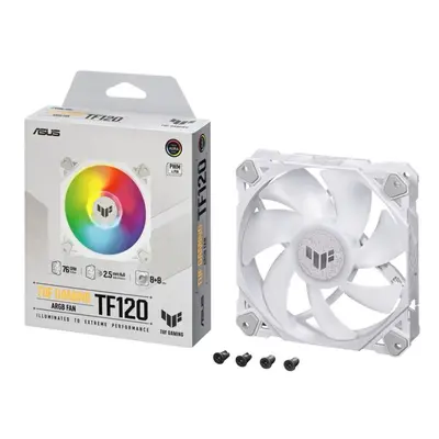 Asus TUF Gaming TF120 -ventilátor 120mm ARGB white