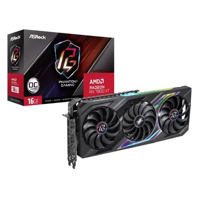 Grafická karta ASROCK Radeon RX 7800 XT Phantom Gaming 16G OC