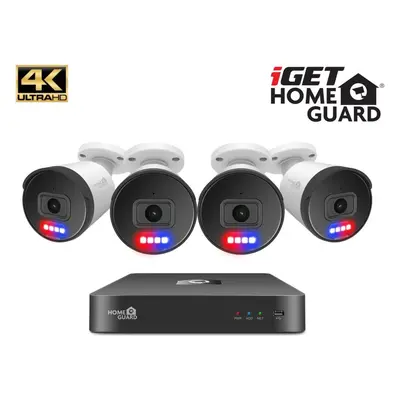 Kamerový systém iGET HOMEGUARD HGNVK88504 Ultra HD 4K SMART