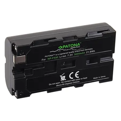 Baterie pro fotoaparát PATONA pro Sony NP-F550 3000mAh Li-Ion 7,2V Premium