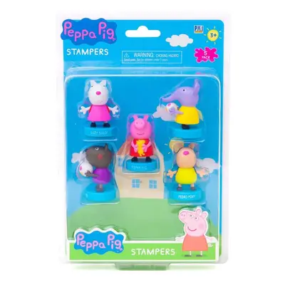 Peppa Pig: 5 figurek s razítkem - blister