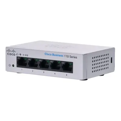 Switch CISCO CBS110 Unmanaged 5-port GE, Desktop, Ext PS