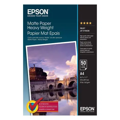 Fotopapír Epson Matte Paper Heavy Weight - A4 - 50 listů