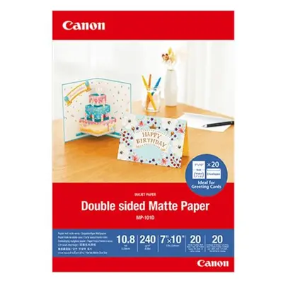 Fotopapír Canon Double Matte Photo Paper MP-101D 7x10