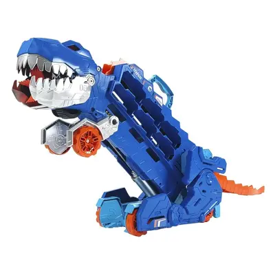 Auto Hot Wheels City T-Rex tahač se světly a zvuky