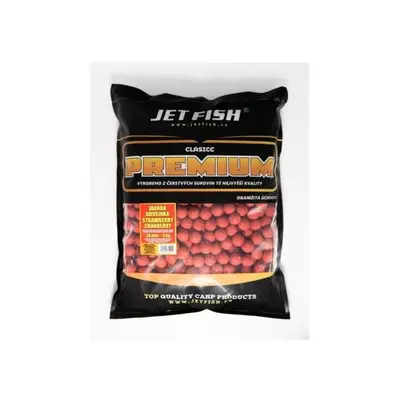 Jet Fish Boilies Premium Clasicc Jahoda/Brusinka 5kg 24mm