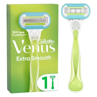 Dámský holicí strojek GILLETTE Venus Extra Smooth + hlavice 1 ks