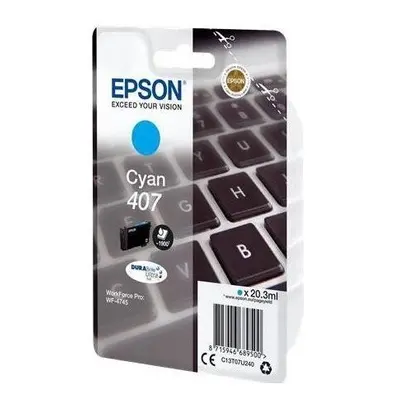 Cartridge Epson T07U240 č.407 azurová