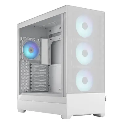 Počítačová skříň Fractal Design Pop XL Air RGB White TG Clear Tint