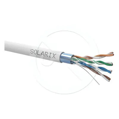 Instalační kabel Solarix CAT5E FTP PVC Eca 305m/box SXKD-5E-FTP-PVC