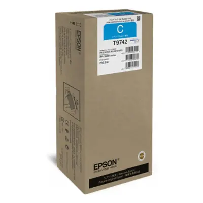 Epson originální ink C13T974200, cyan, Epson WF-C869R