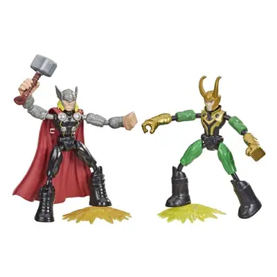 Figurky Avengers Bend and Flex Thor VS Loki